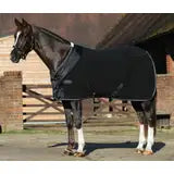 Weatherbeeta Anti-Static Fleece Cooler Standard Neck - Black/Silver